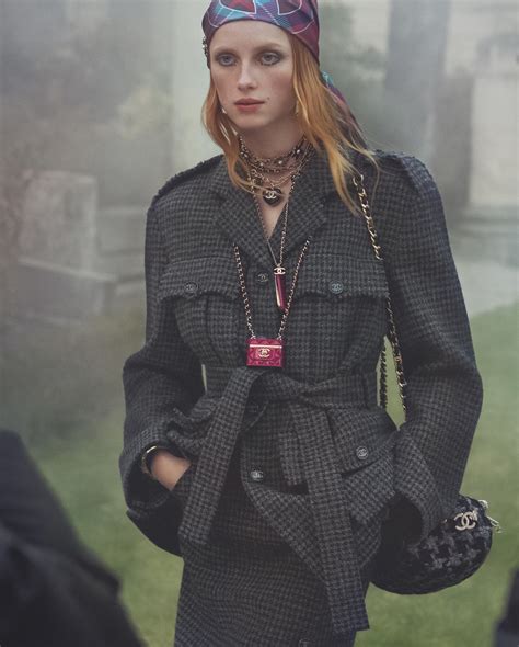 Rianne Van Rompaey Chanel FW 2022 Ads by Inez.